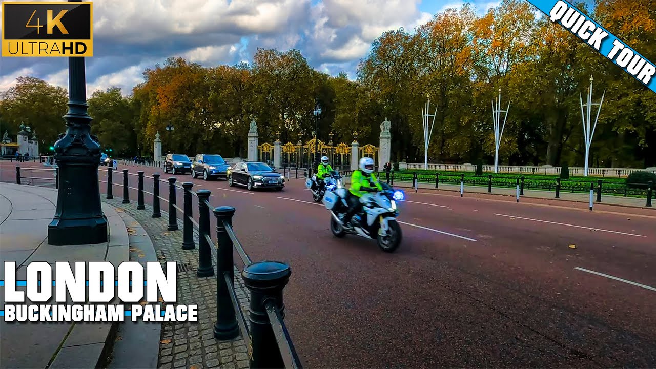 Buckingham Palace Walking Tour - 4K 2021