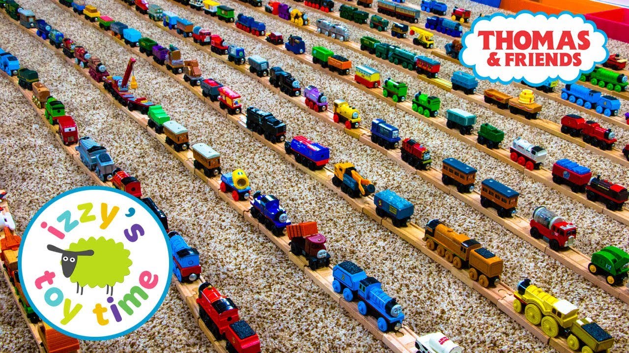 Thomas and Friends | HUGE THOMAS TRAIN COLLECTION with KidKraft Brio Imaginarium | Toy Trains 4 Kids