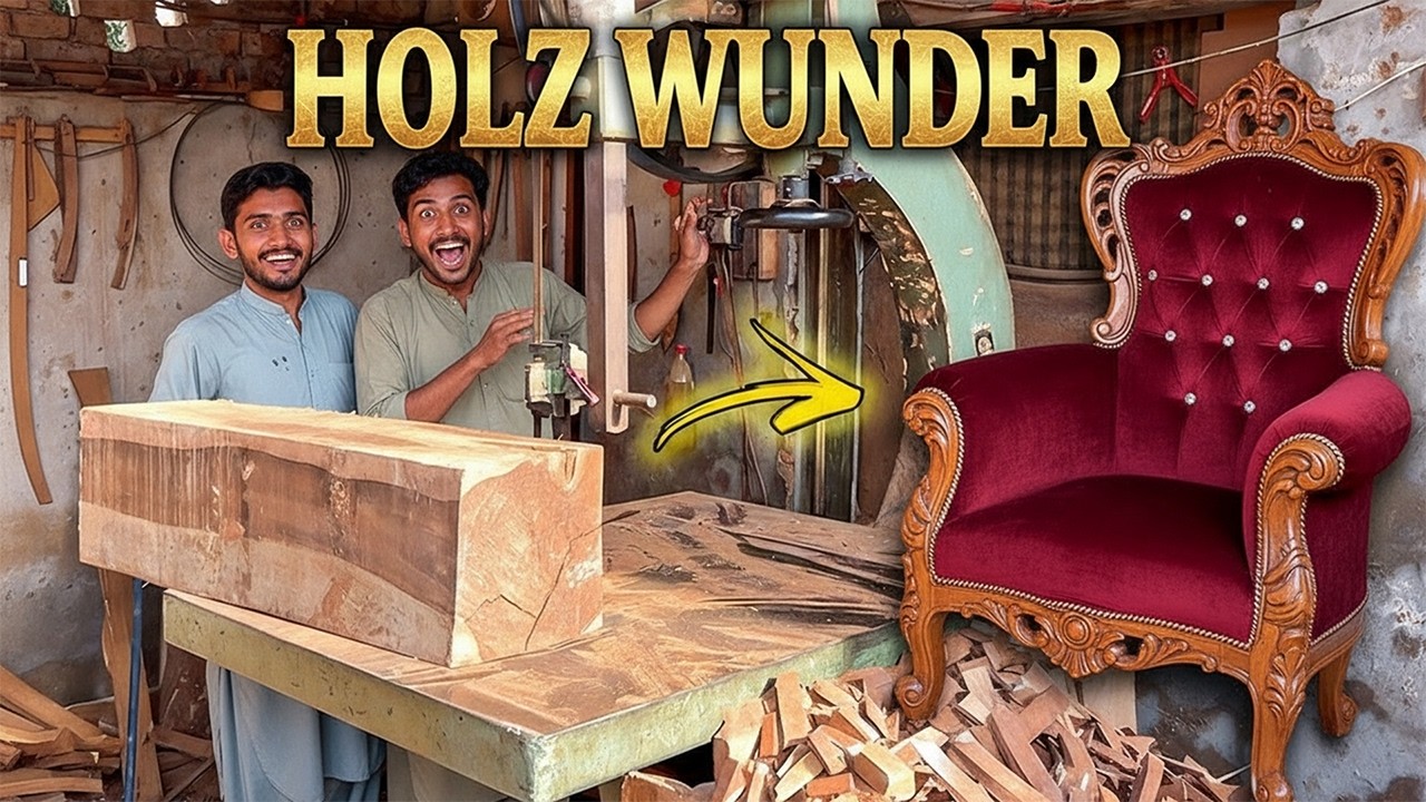 I Carved a Chair Worth $10,000... But How Much Did It Really Cost?