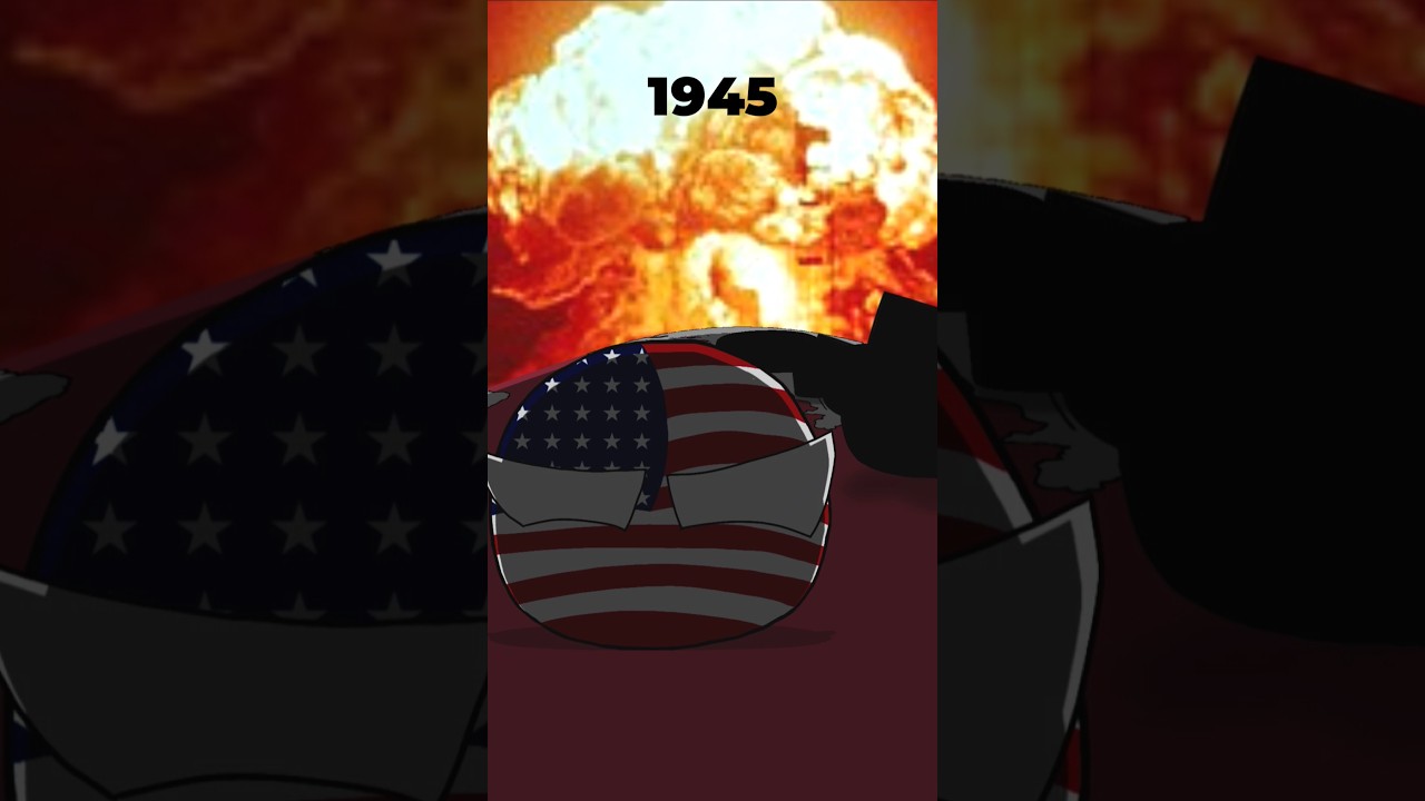 Американская история за 67 секунд 🇺🇸 | #countryballs