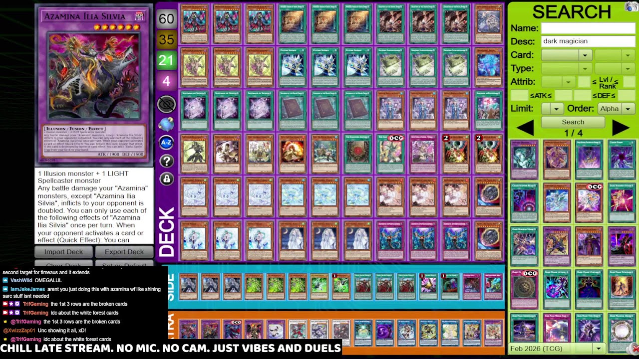 2nd stream of day BUILDING ANTI META DECK