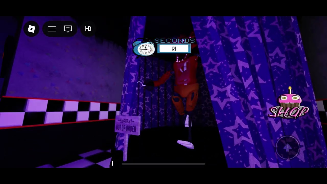Every room in FNAF Roblox 