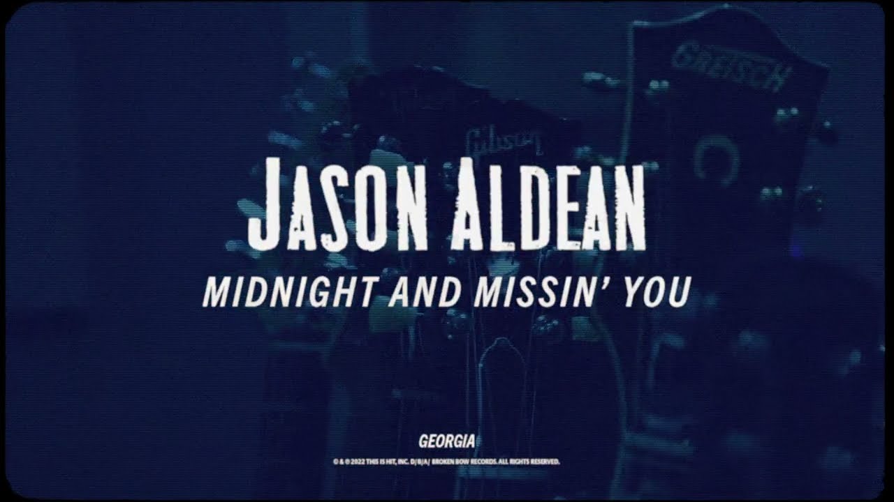 Jason Aldean - Midnight And Missin' You (Lyric Video)