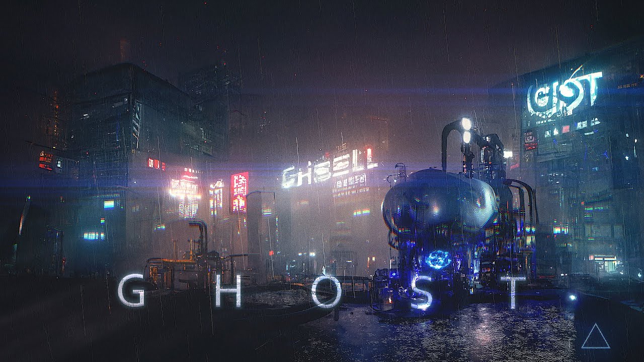 Ghost - Cinematic Cyberpunk Ambient - Sci Fi Music Inspired By Ghost In The Shell