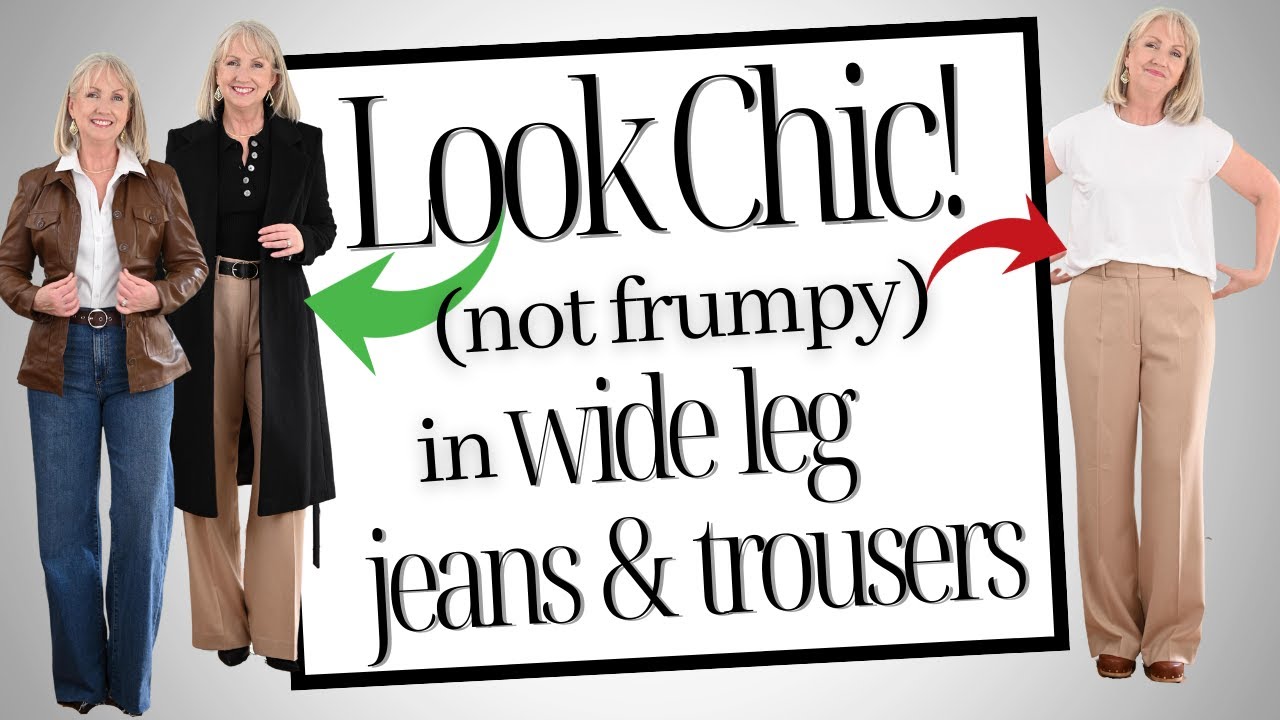 9 Tips for How to Style Wide Leg Trousers and Jeans