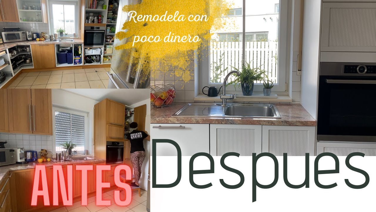 Cambio total en mi cocina con poco dinero | Remodelando la cocina Cap. 1