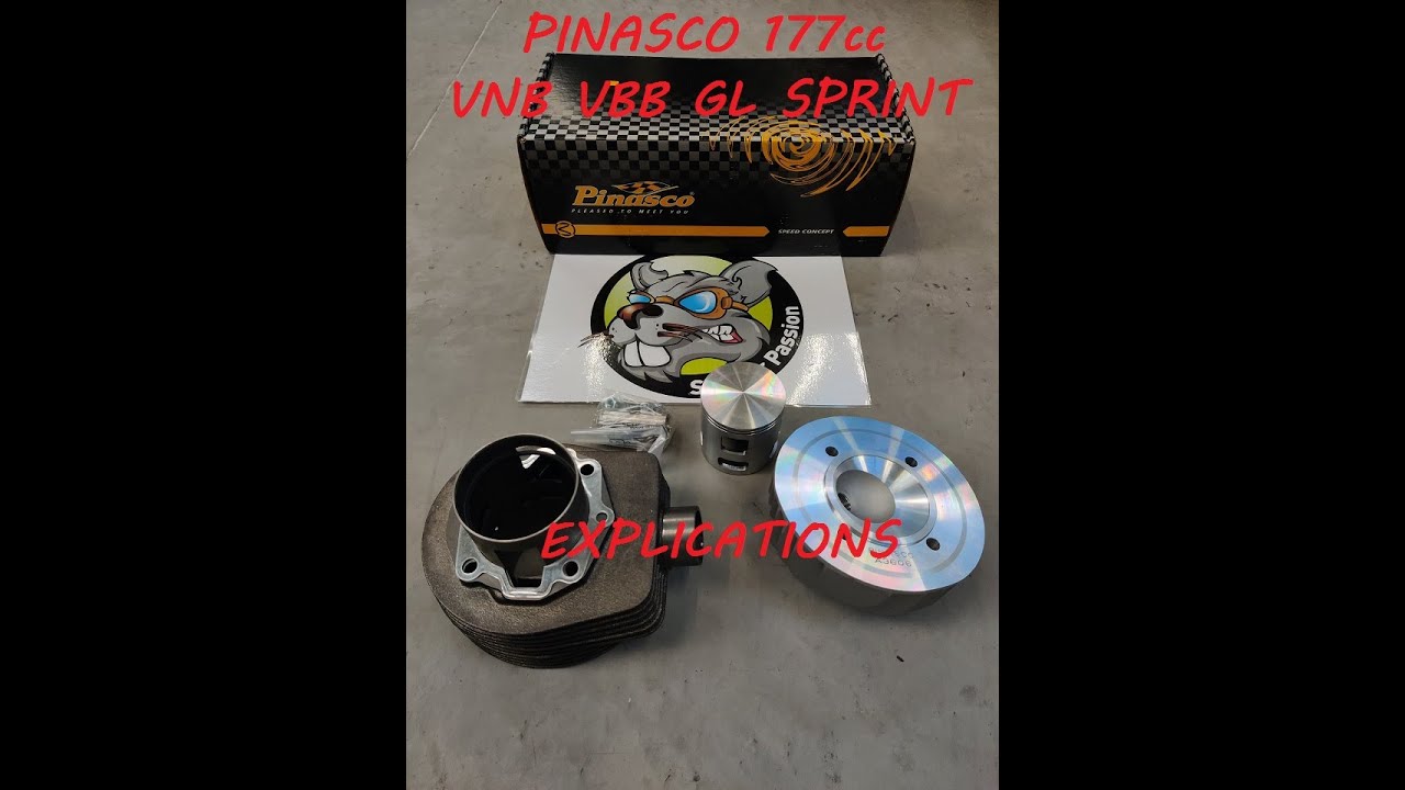 Kit Pinasco Vespa 177 VNB VBB GL Sprint [Scooter Passion]