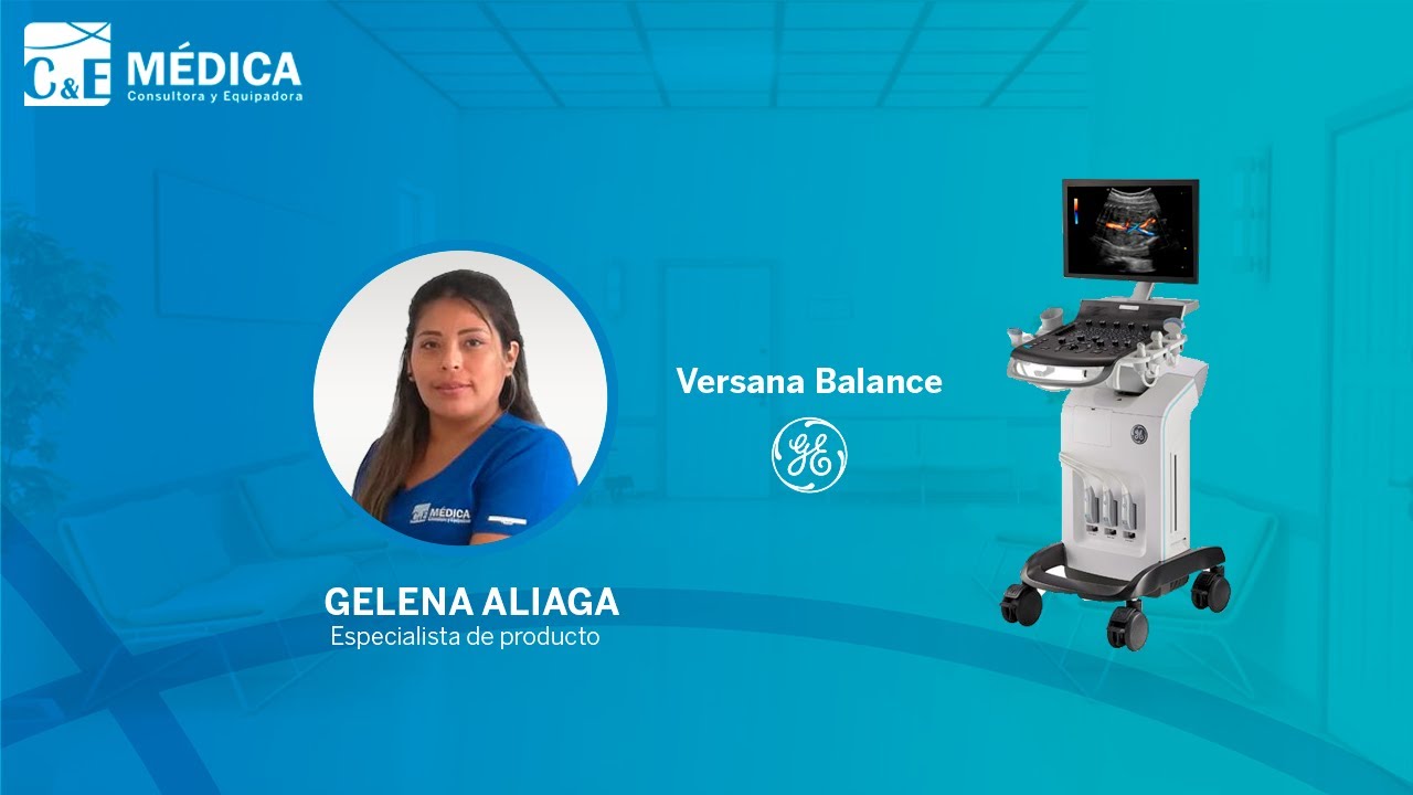 Ecógrafo Versana Balance de General Electric