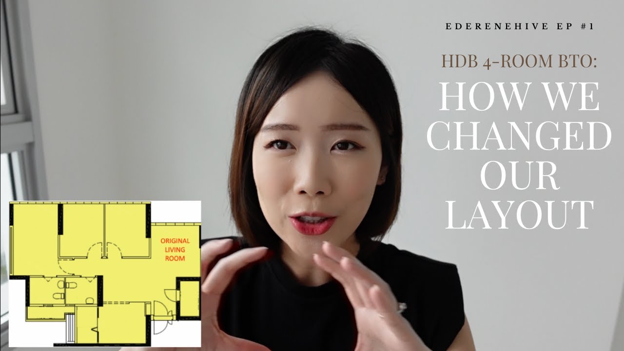 HDB 4-Room BTO Renovation | Unconventional Layout | #Edrenehive EP#1 | Irene Andinata