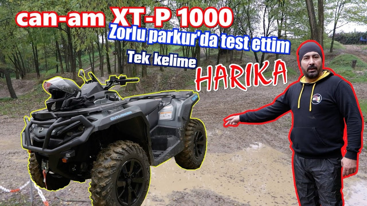 2023 CAN-AM OUTLANDER 1000 CC Test sürüşü Zorlu arazi !