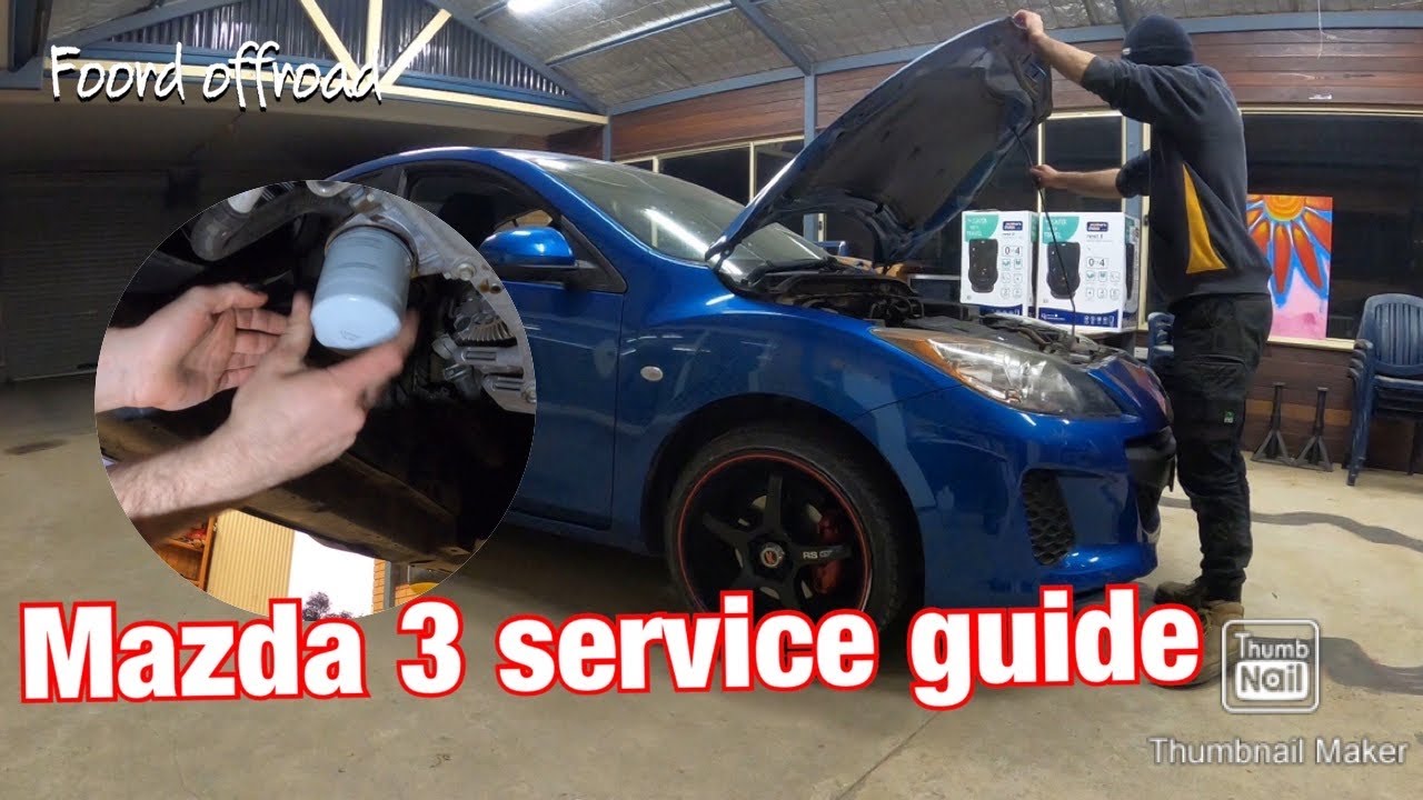 Руководство по обслуживанию Mazda 3 — как обслуживать Mazda 3 2012 года