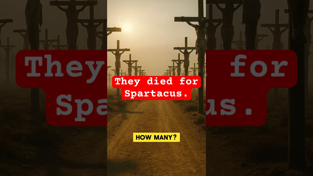 Why did the Romans CRUCIFY 6000 Men?