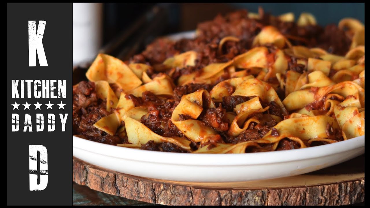Beef Shin Ragu & Pappardelle | Kitchen Daddy