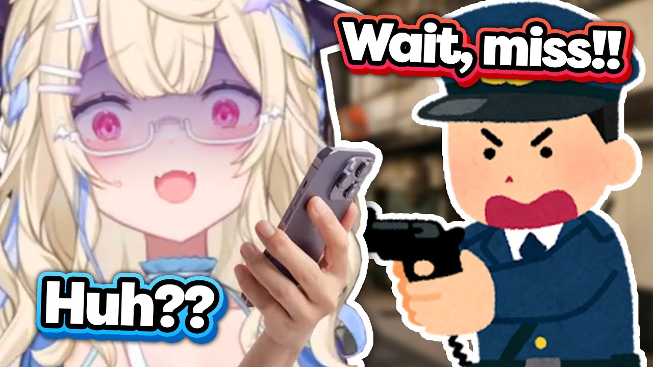 Fuwawa had a run in with the police and almost got thrown back into the cell