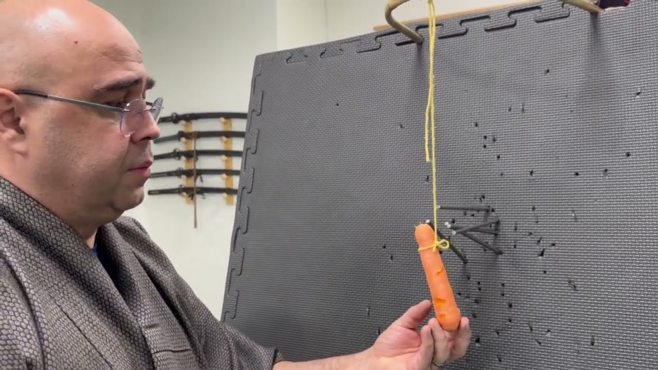 Ogawa Ryu - 手裏剣術 SHURIKENJUTSU - Shidoshi Jordan Augusto Approximation exercises! During class