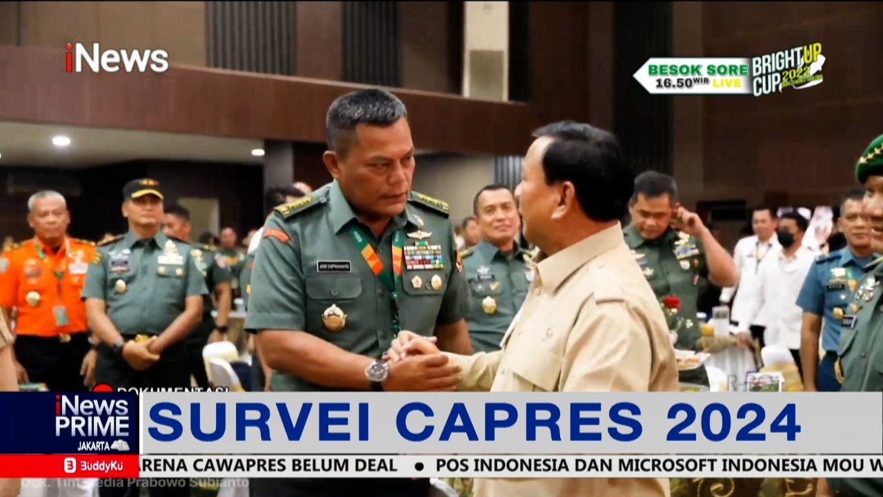 Survei IRC: Prabowo Subianto Raih Elektabilitas Tertinggi Capres 2024 #iNewsPrime 10/11