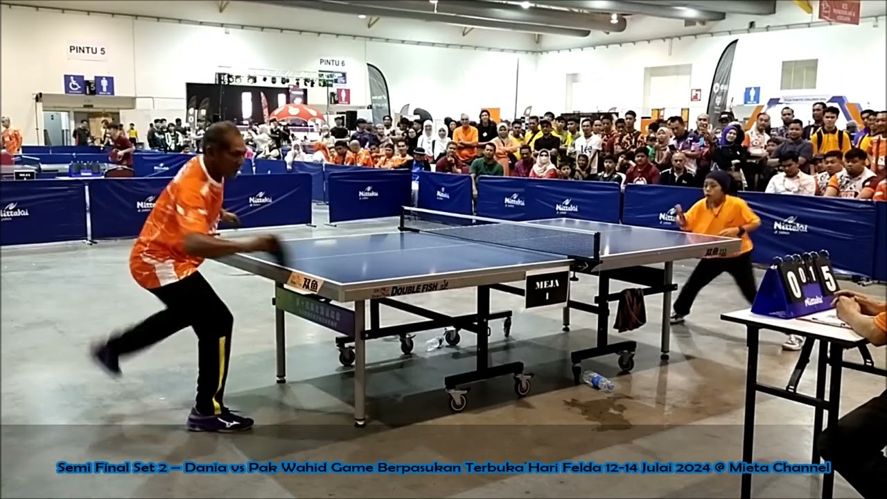 Semi Final - Dania vs Pak Wahid Game Berpasukan Terbuka Hari Peneroka 12-14 Julai 2024