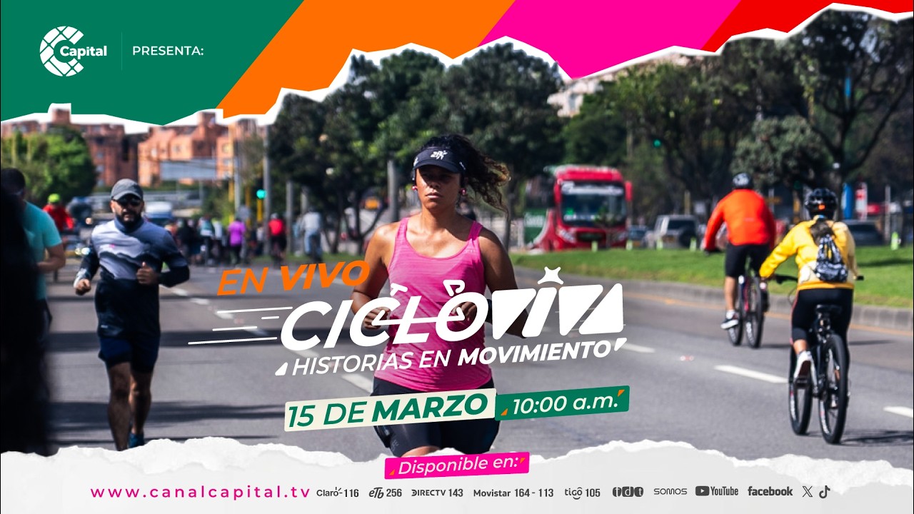 ¡Estamos en vivo! ⭕ ¡Disfruta este domingo con #Cicloviva! | Emisión 15  de marzo de 2026