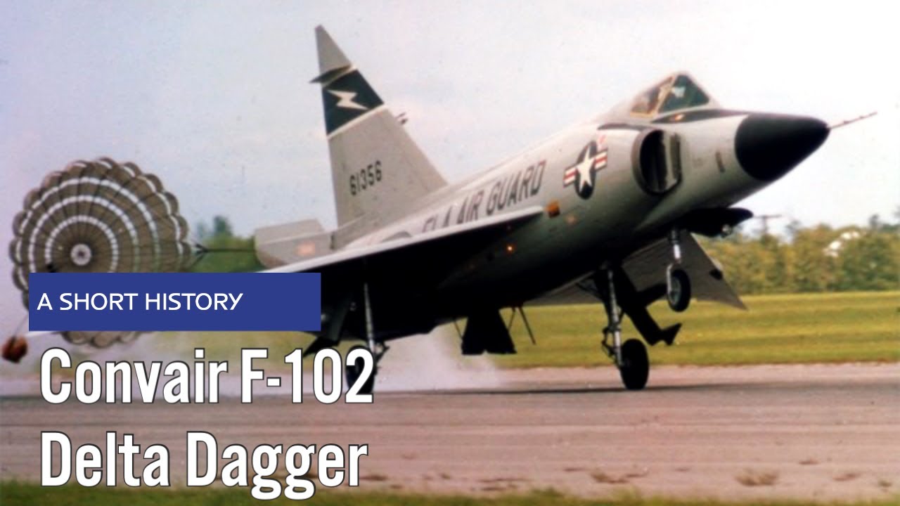 Краткая история: Convair F-102 Delta Dagger — американский перехватчик времён холодной войны