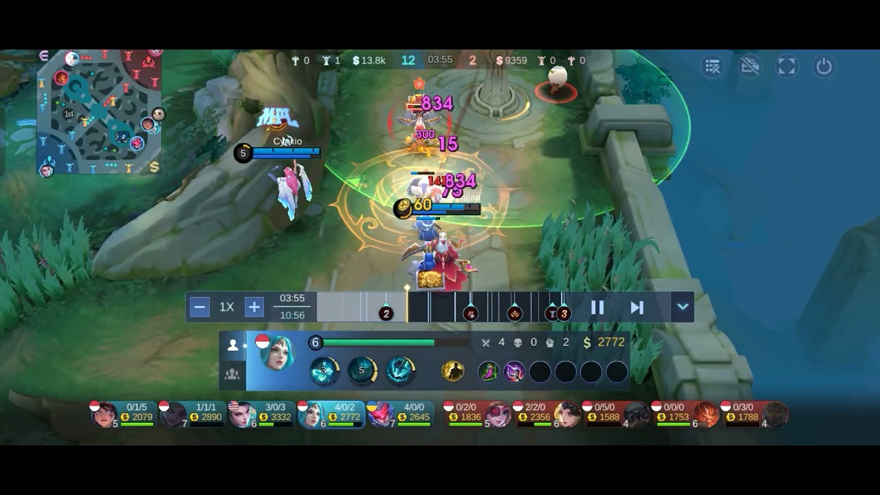 Push mmr vexana di rank mobile legends 