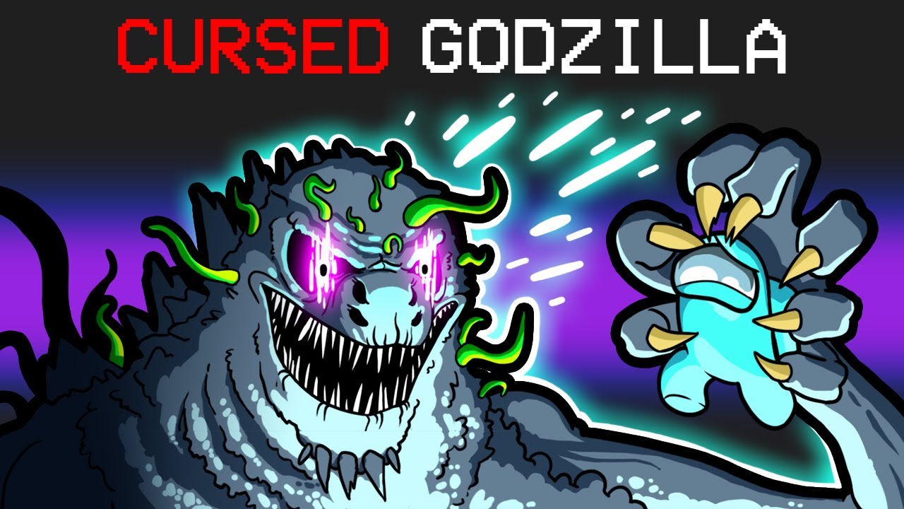 Cursed Godzilla in Among Us