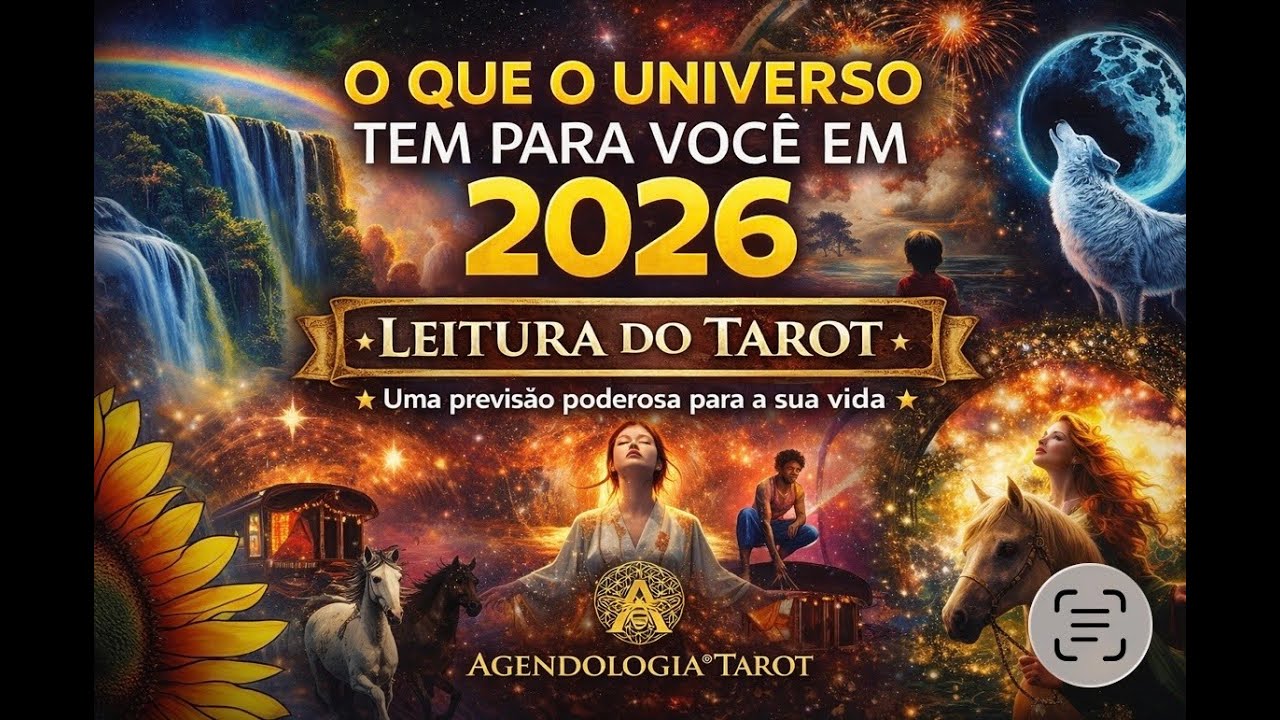 O que o Universo tem para você em 2026 - Leitura do Tarô 