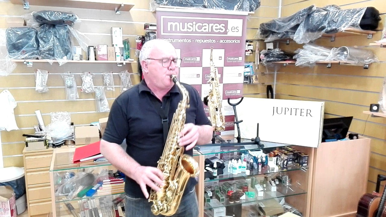 MUSICARES Saxo alto jupiter Jas 500Q/Jas 700Q (JAS-767-III GL)