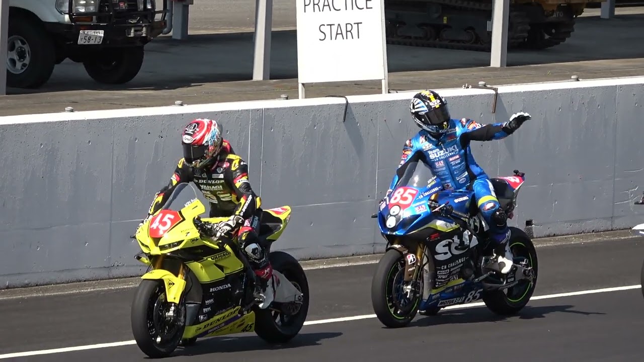 金曜日のファンサ～スタート練習 JSB1000 2026 MFJ全日本ロードレース選手権シリーズ 第1戦 もてぎ2&4レース. モビリティリゾートもてぎ