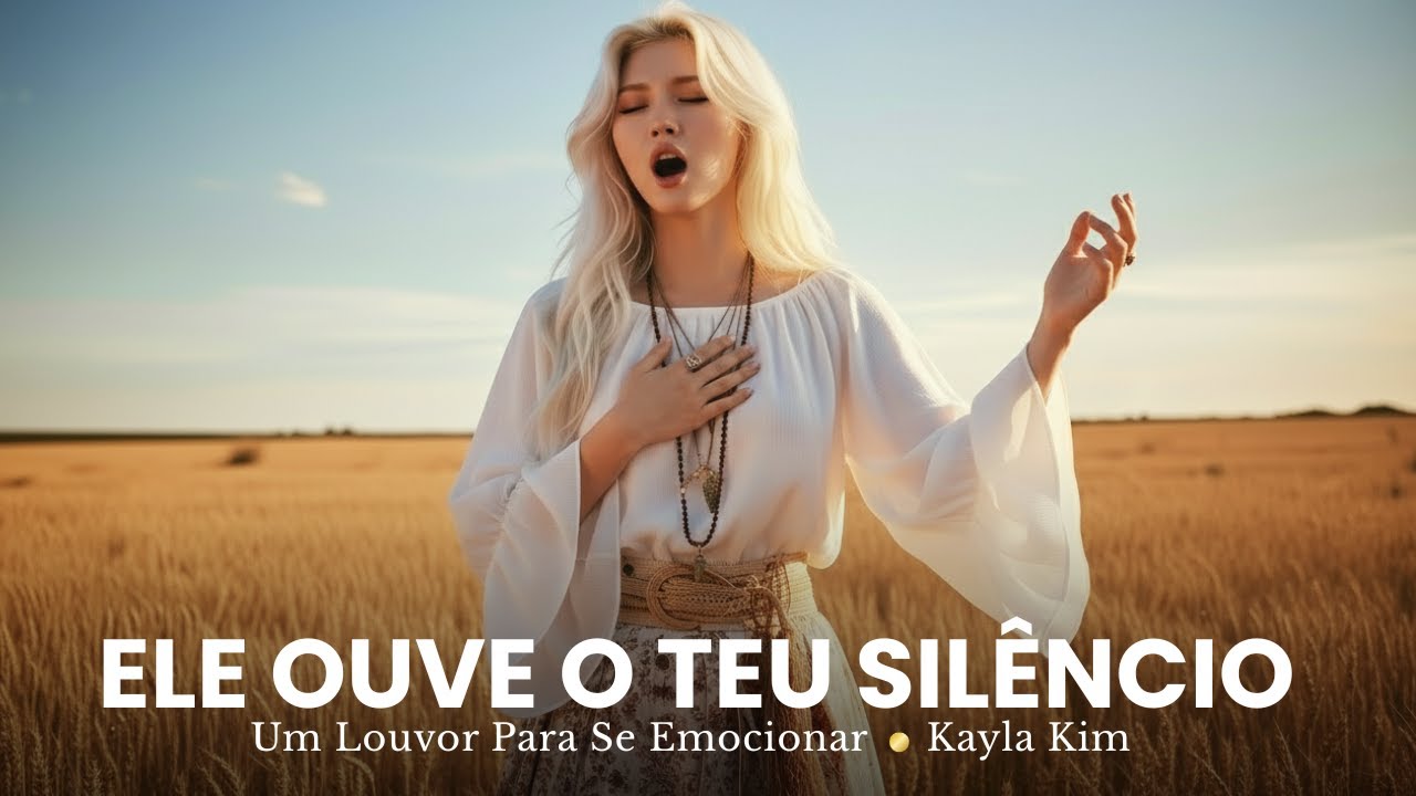 NO SILÊNCIO DA ALMA, DEUS TE OUVE -  Pop Gospel Nacional (Indie Worship) - Kayla Kim
