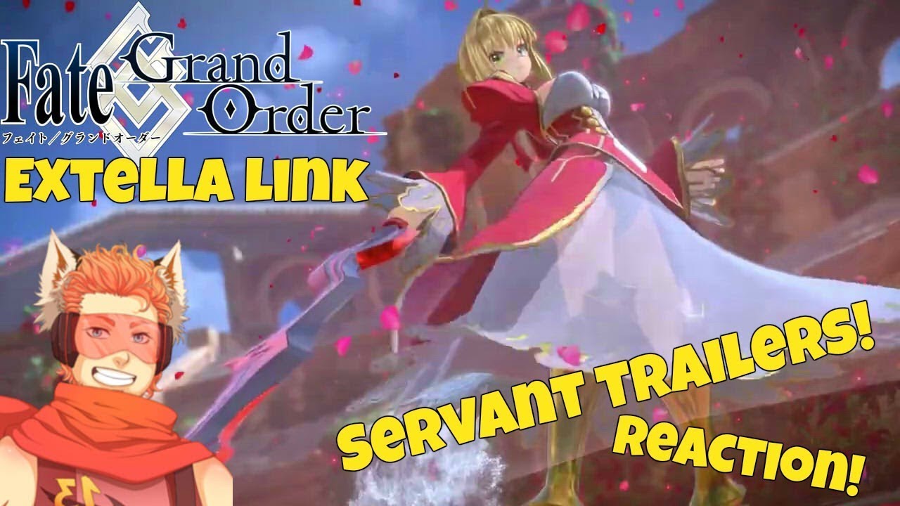 Трейлеры всех Слуг из Fate/Extella Link! | РЕАКЦИЯ И ОБЗОР