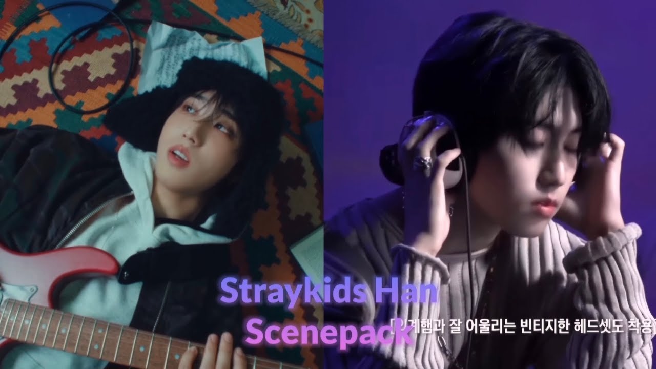 Straykids Han scenepack/editing clips 