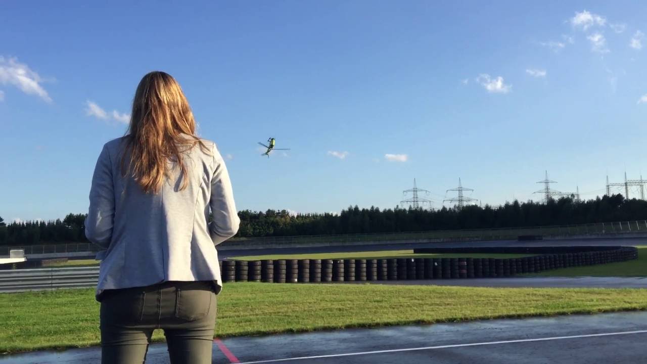 Goblin 380 KSE racetrack flight // race park meppen // dani-heli.com
