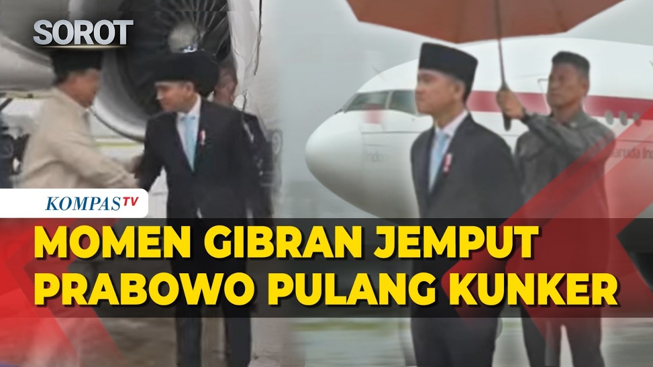 Detik-detik Prabowo Pulang Kunker dari Luar Negeri Disambut Wapres Gibran hingga Panglima TNI