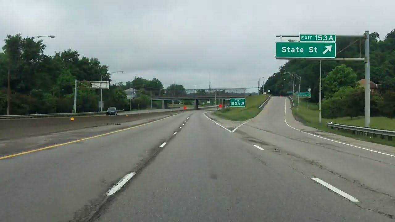 Interstate 70 - Ohio (Exits 160 to 152) westbound