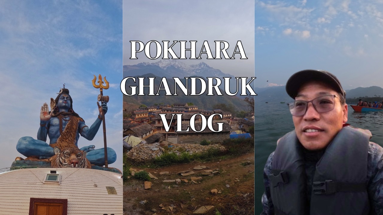 First Vlog By Dad (Pokhara Vlog)