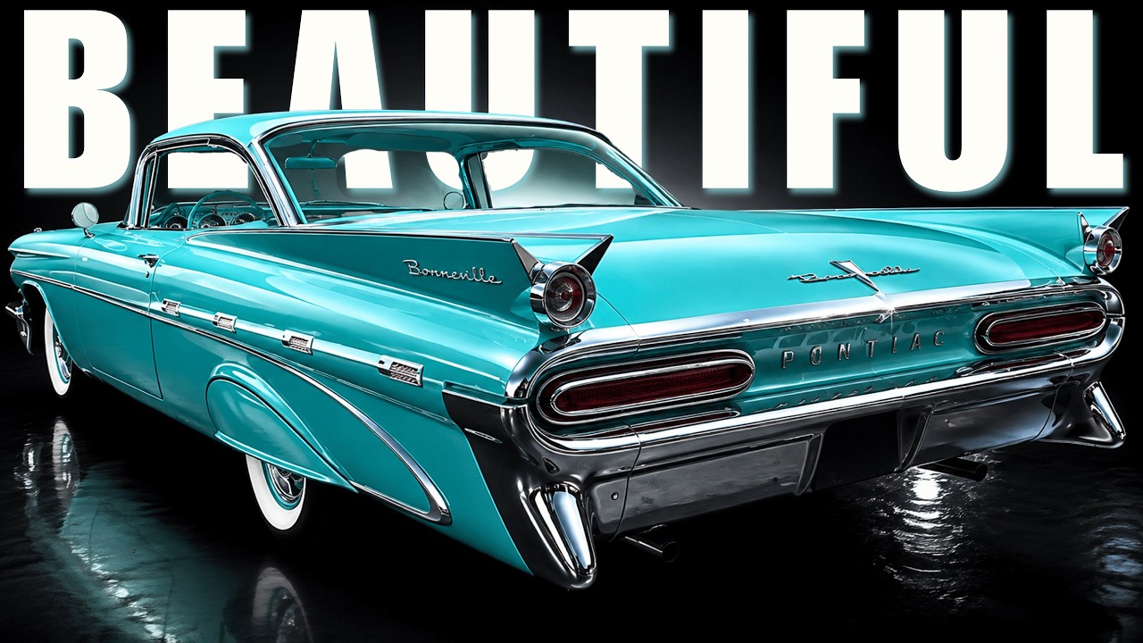The 10 MOST BEAUTIFUL American Cars of the 1950s: Chrome, Fins & Timeless Elegance