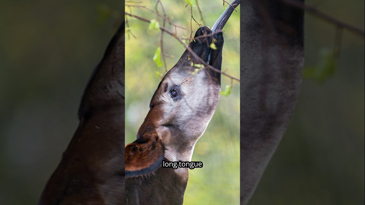 Meet the Okapi: Giraffe&rsquo;s Secret Cousin with a Crazy Tongue!