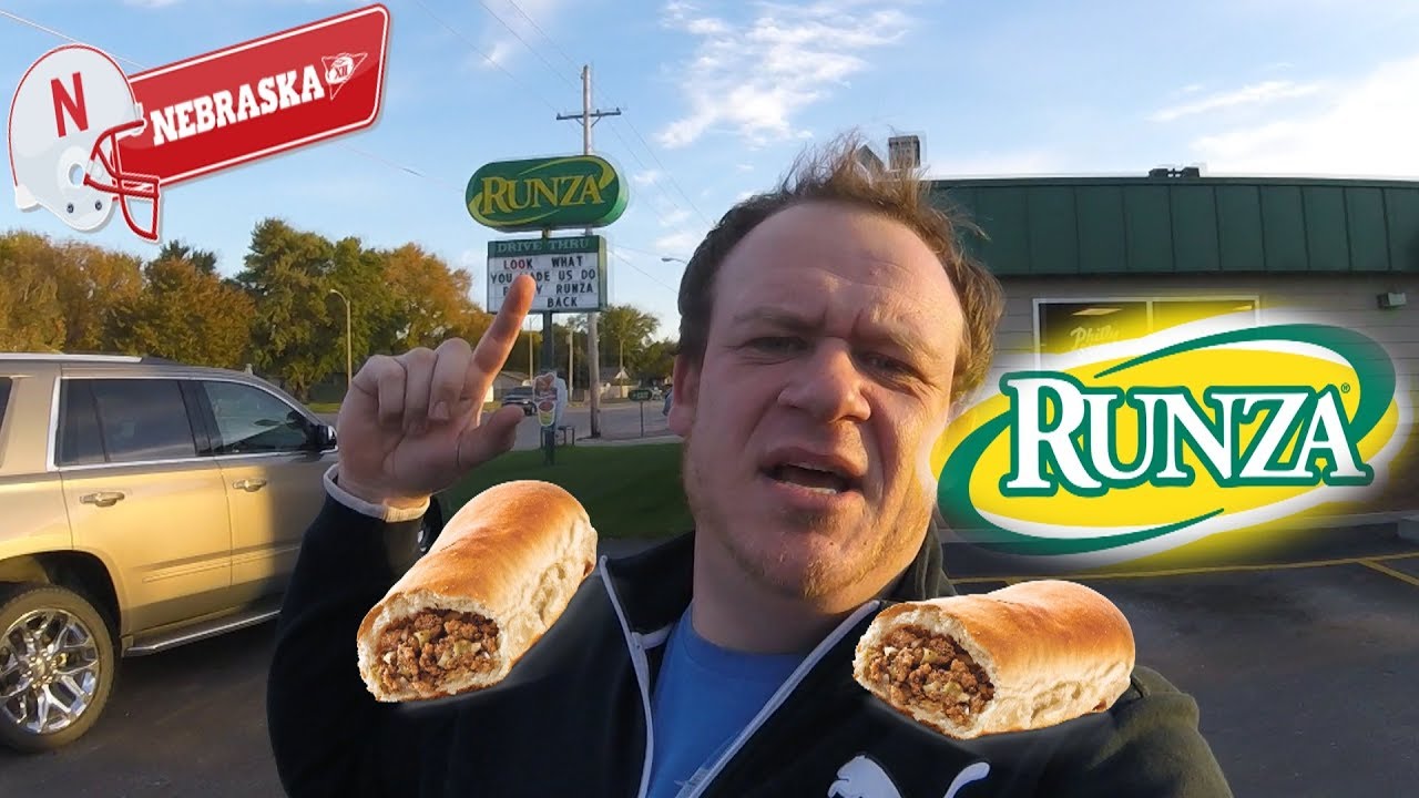 RUNZA ☆ORIGINAL RUNZA SANDWICH in NEBRASKA☆ Food Review!!!