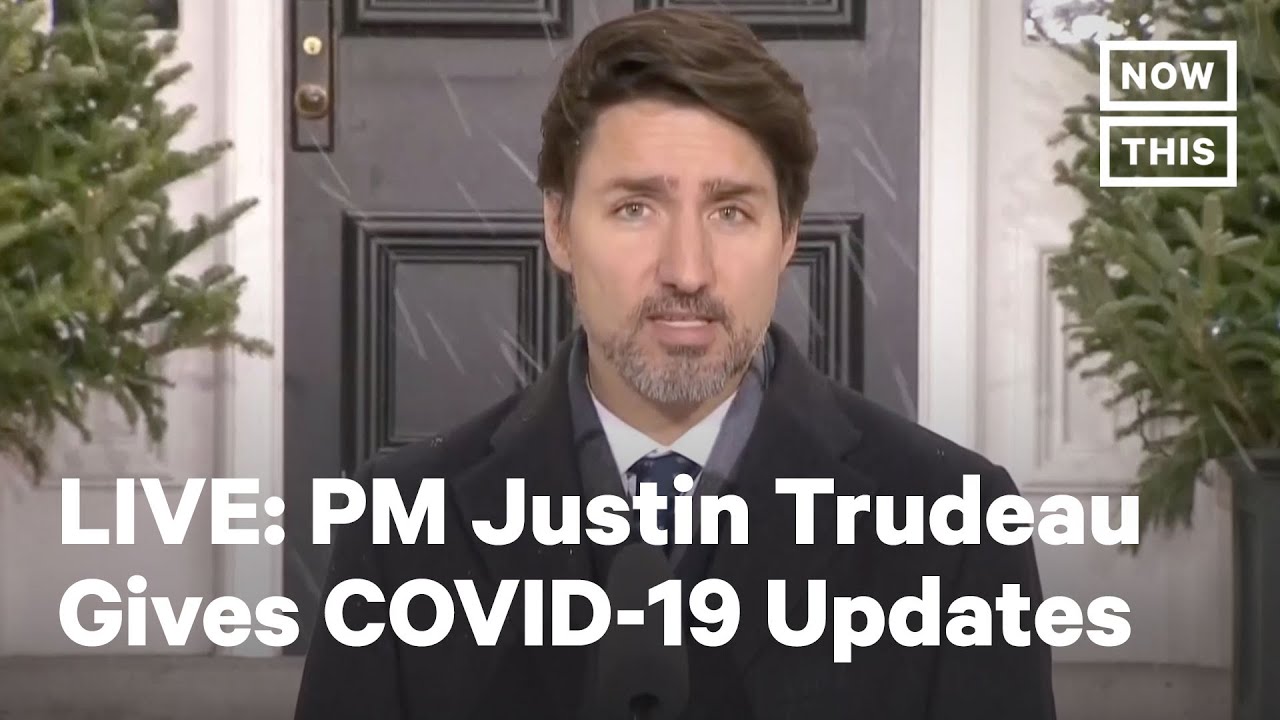 Canadian PM Justin Trudeau Gives a Coronavirus Update | LIVE | NowThis