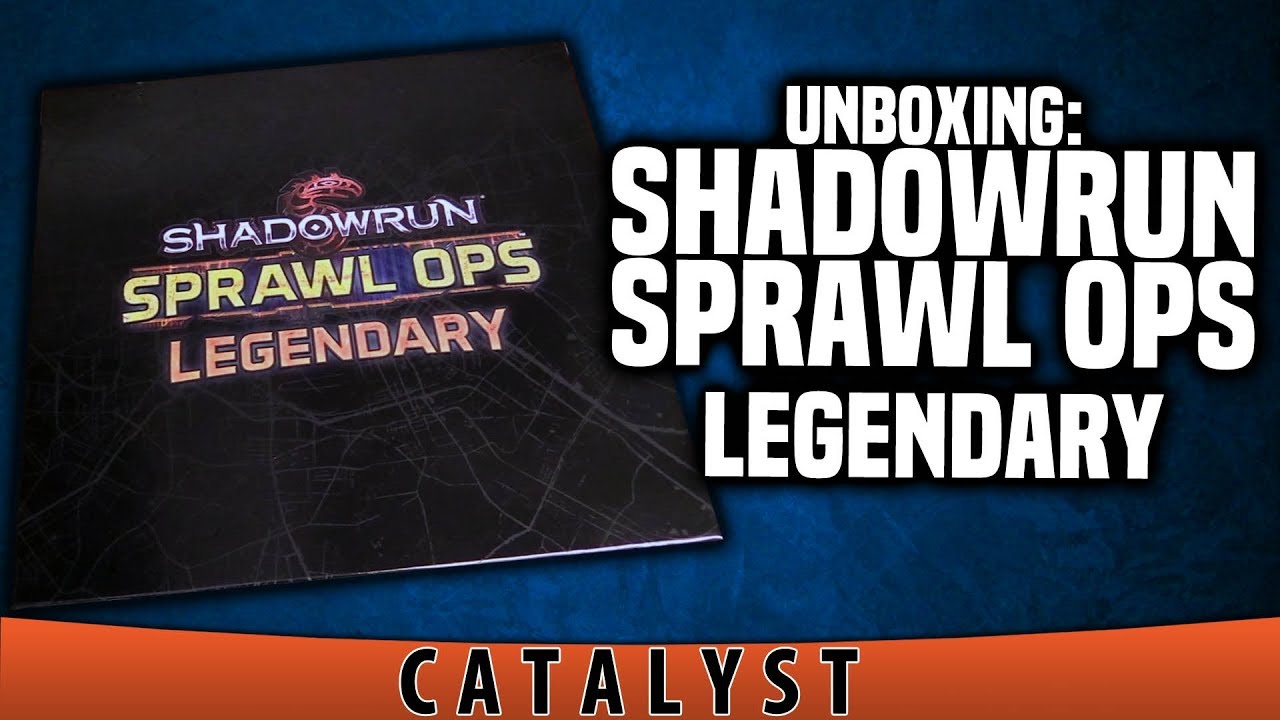 BoLS Unboxing | Shadowrun Sprawl Ops