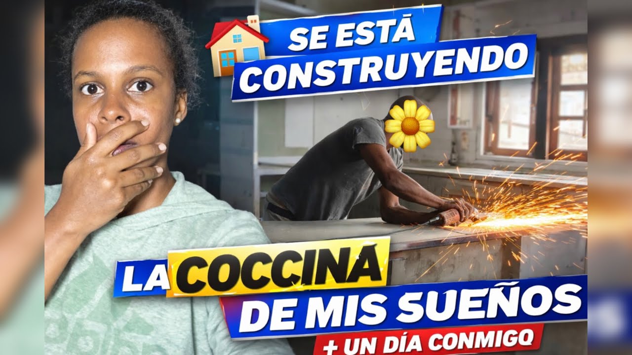 ¡Se está construyendo la cocina de mis sueños! 👷🏽‍♂️🏡 + Un día conmigo