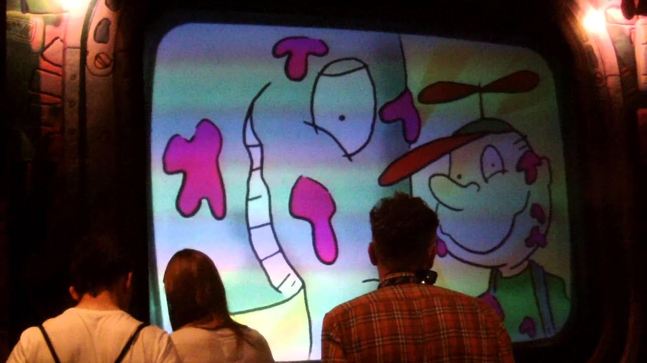 Charlie and the Chocolate Factory The Ride's Video before the Great Glass Elevators