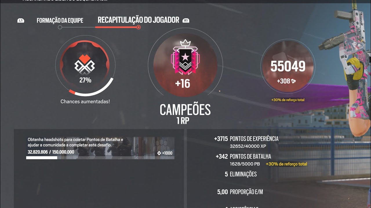 🔴 Chegamos ao Champion! Rainbow Six Siege X Ranked  | R6 Siege Xbox|PC|Ps5 🔴