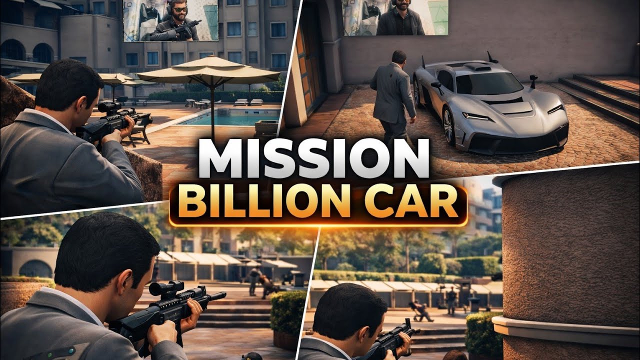Mission Billion Car 🚗💰 | High Risk Delivery | GTA 5 Full Gameplay