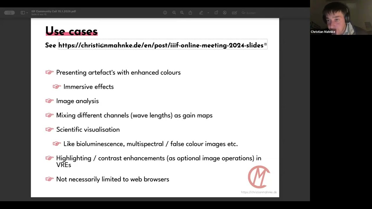 IIIF Community Call: HDR Images via Image API