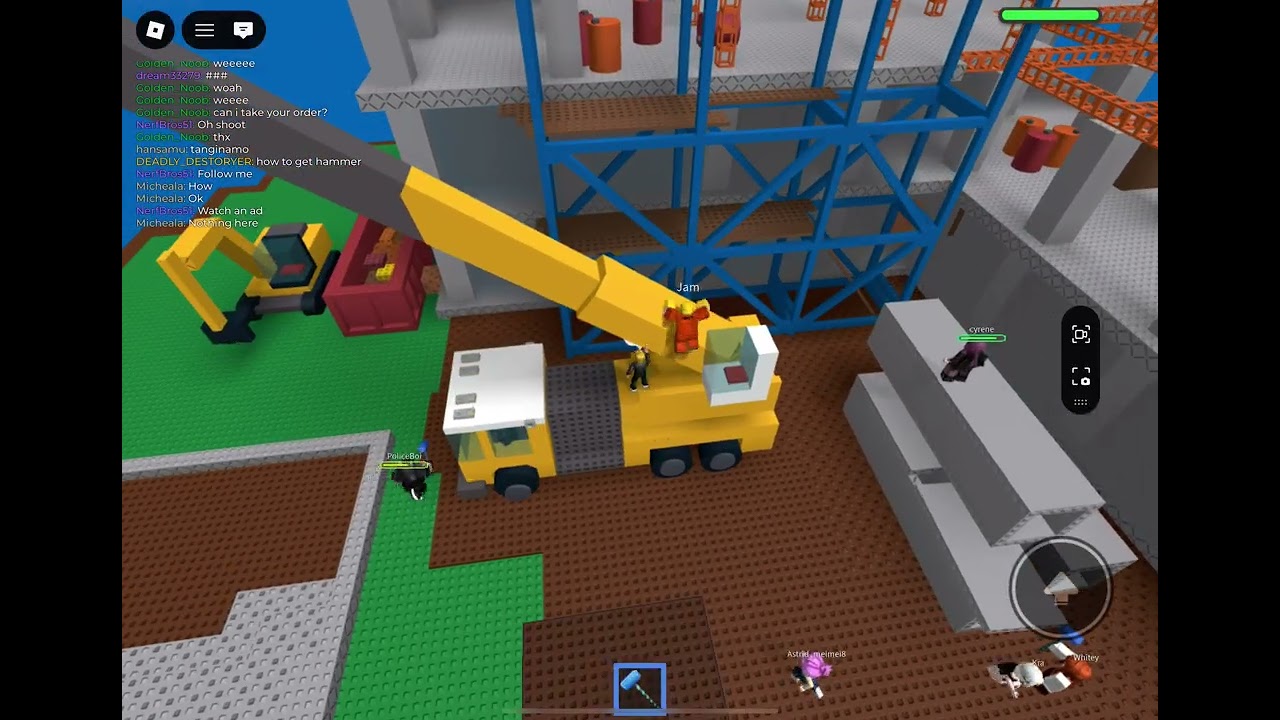 Playing natural disaster survival ￼