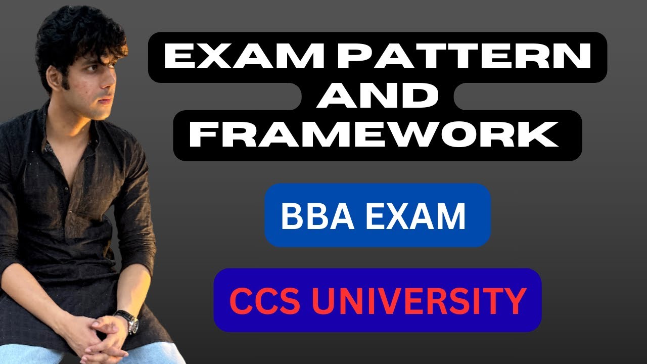 BBA 1st Semester CCS University Exam Pattern and Question Paper Framework