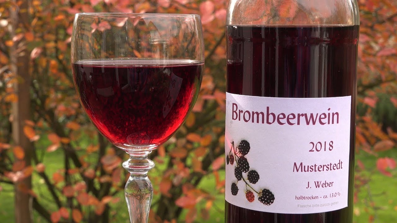 Brombeerwein selber machen
