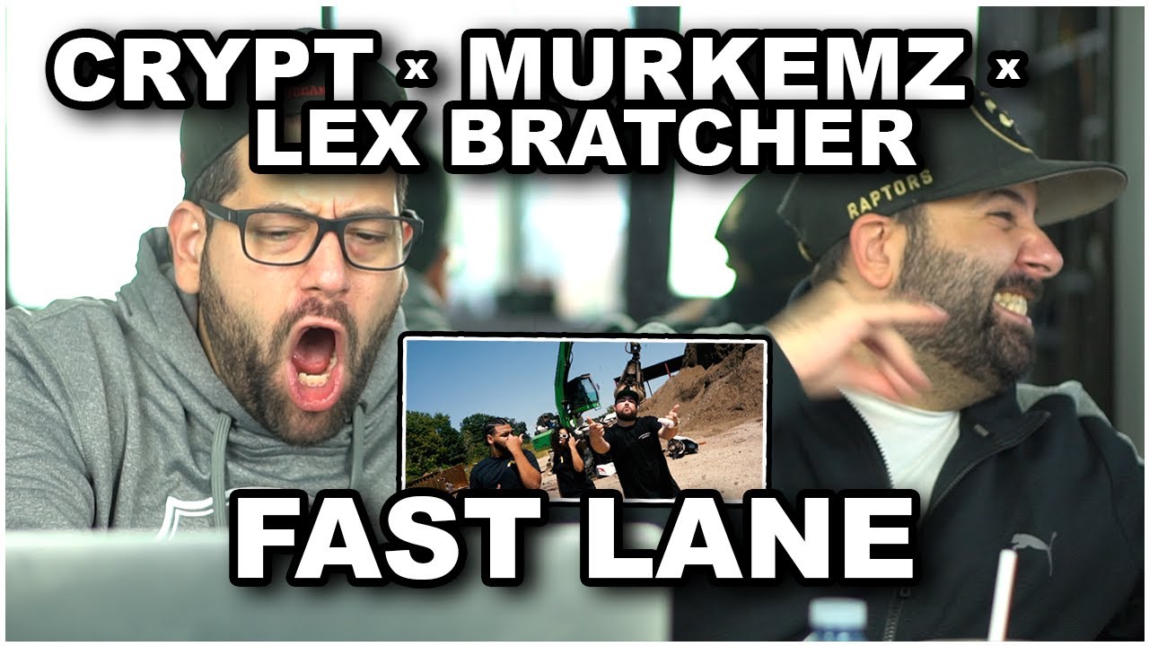 BARS LEFT AND RIGHT!! Crypt x Murkemz x Lex Bratcher - Fast Lane (Official Music Video) *REACTION!!