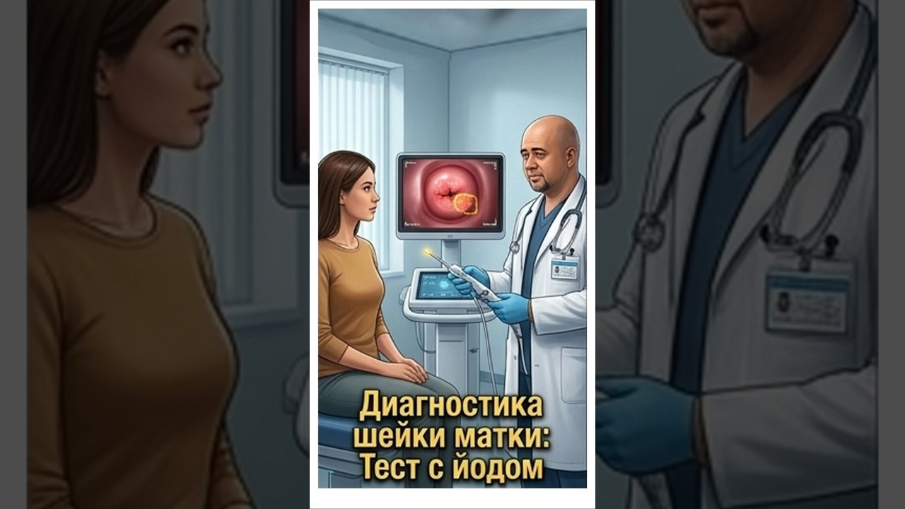 Диагностика шейки матки: Тест с йодом